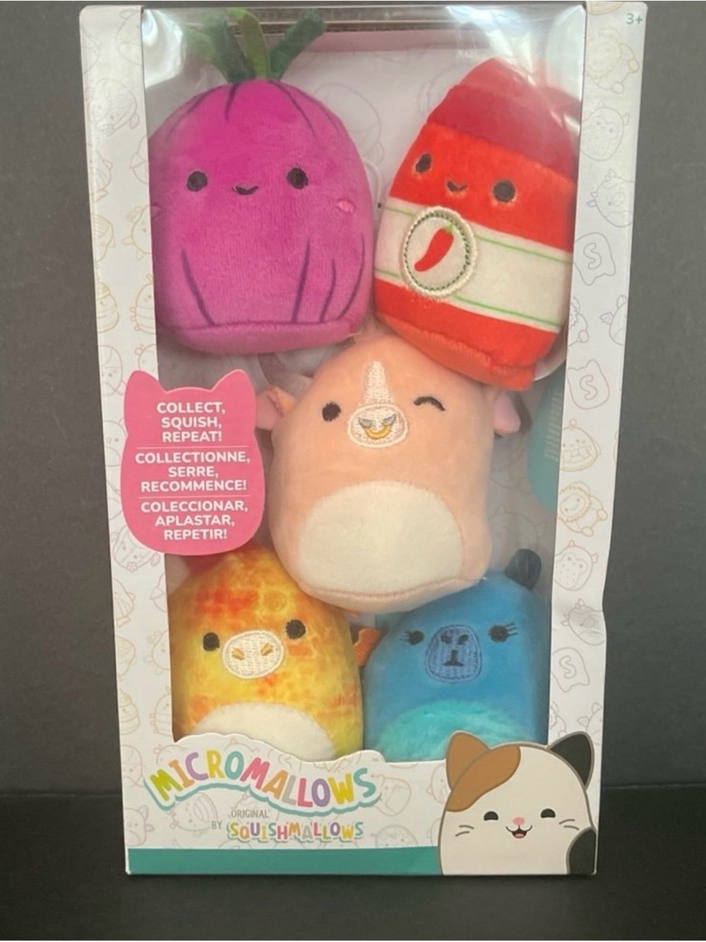 Micromallows Plush Squishees - Assorted Bright Colors